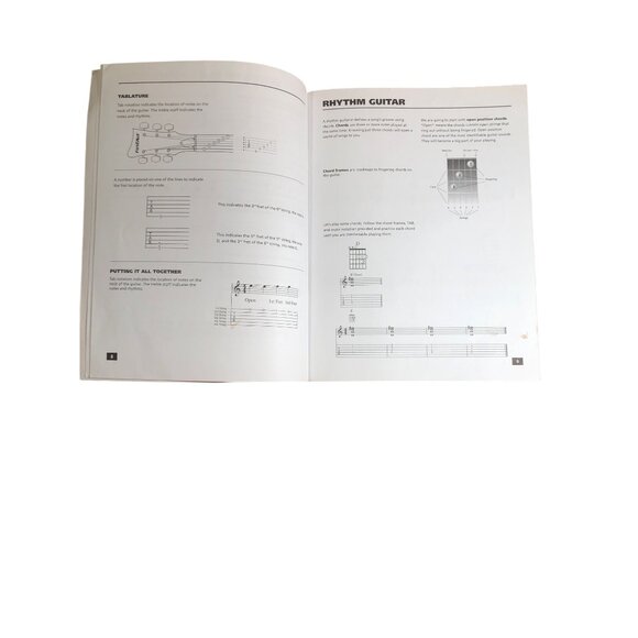First Act Learn & Play Guitar Acoustic & Electric Instruction Book Method - Picture 5 of 6